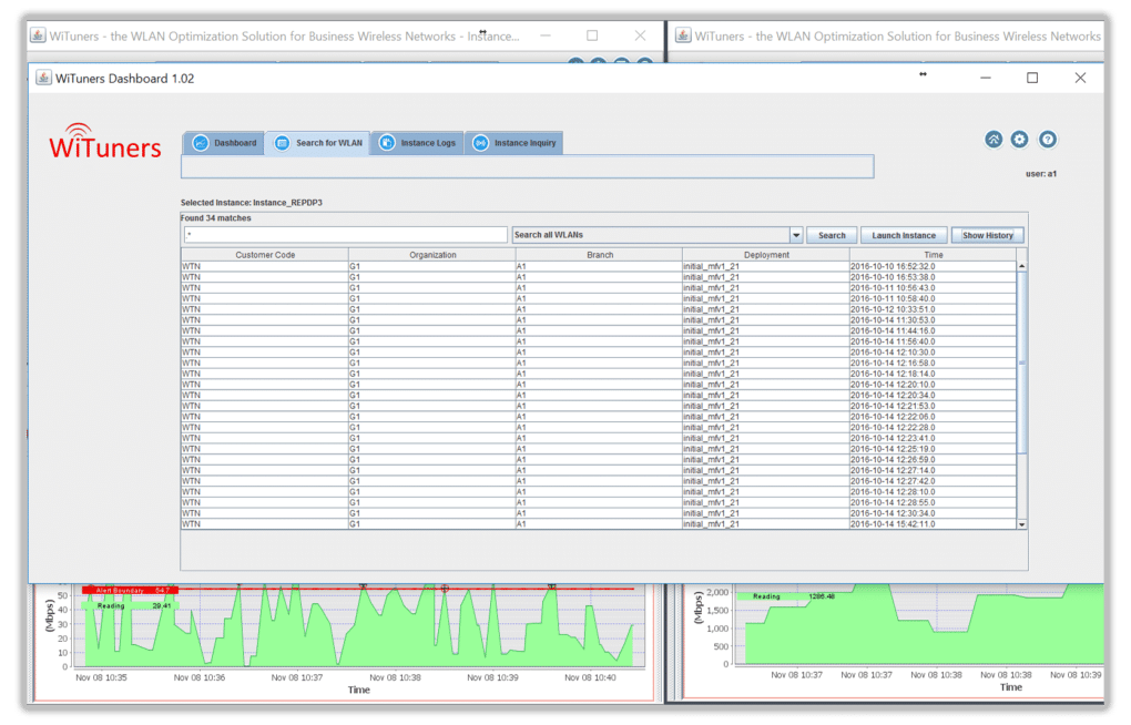 Easy Search of a Managed WLAN