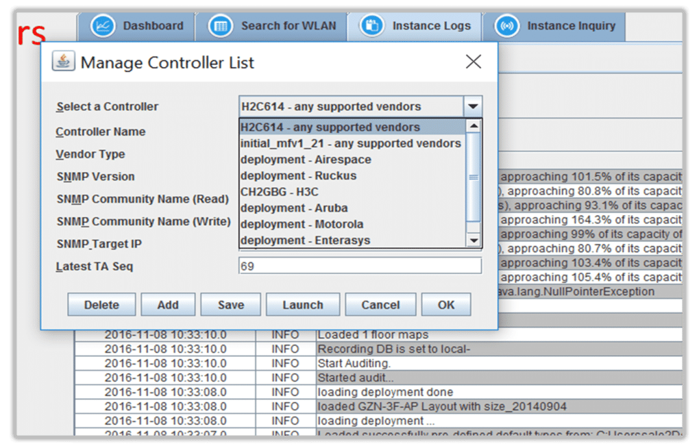 Review WiFi Performance in Managed Services Software for WiFi