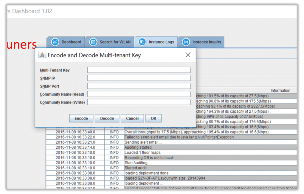 Encode and Decode Multi-tenant Key