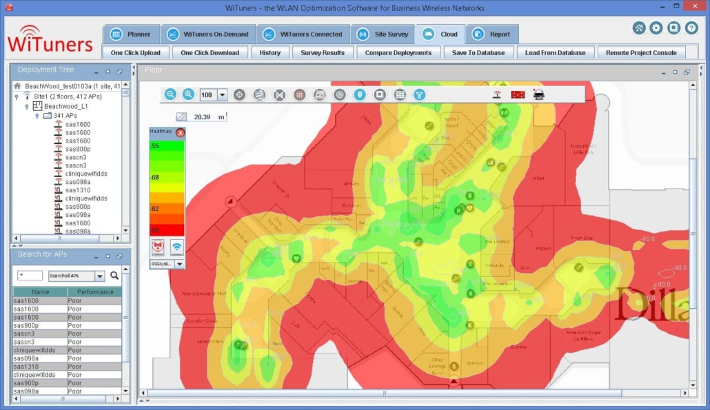 wifi planner_heatmap