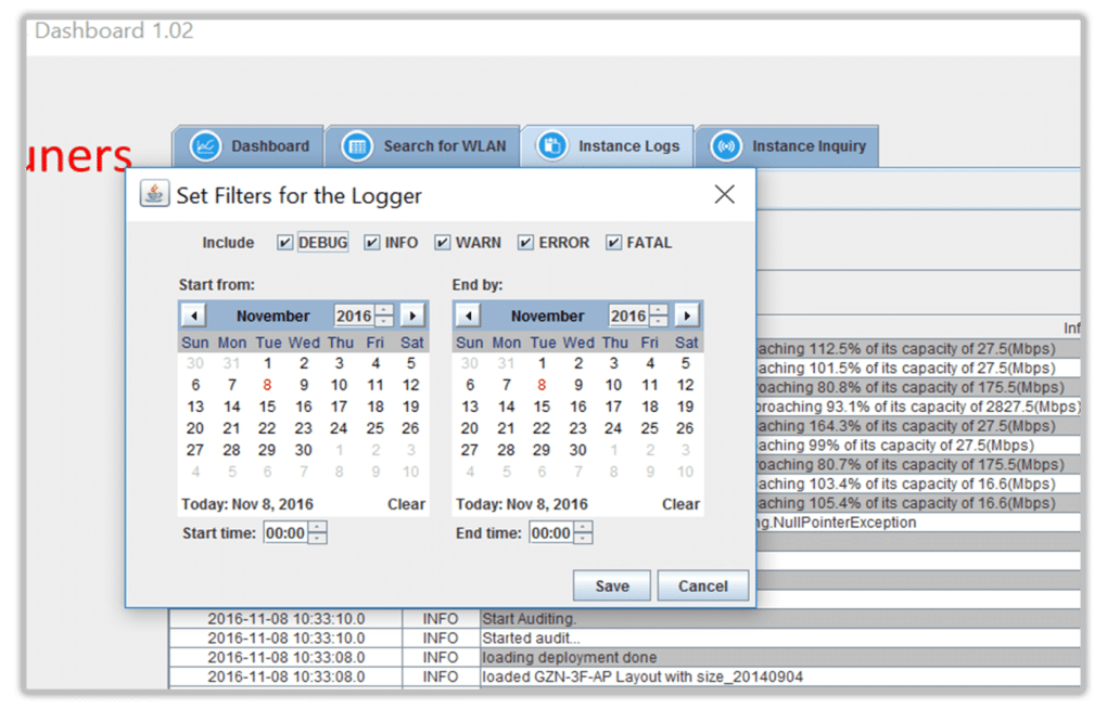 Setting Filters for Loggers